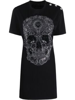 Philipp Plein: Платье Baroque с принтом