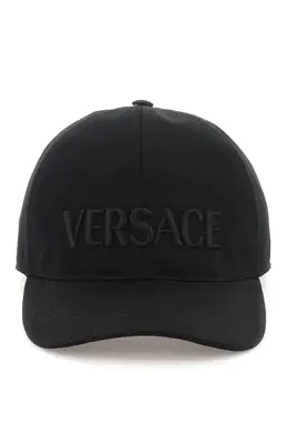 VERSACE: Чёрная кепка Medusa