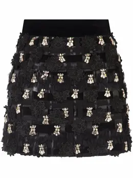 Dolce & Gabbana: Чёрная юбка 