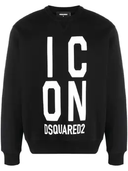 Dsquared2: Свитшот  Icon с принтом