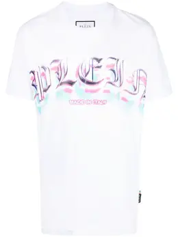Philipp Plein: Футболка с принтом 