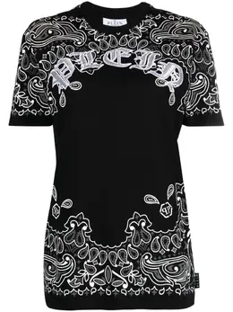 Philipp Plein: Футболка с принтом 