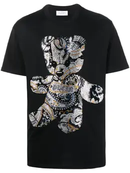 Philipp Plein: Футболка  Teddy Bear с принтом