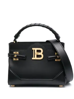 Balmain: Чёрная сумка-шоппер  B-Buzz