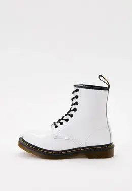 Dr. Martens: Белые ботинки 