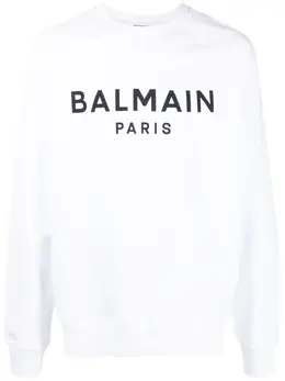 Balmain: Свитшот с принтом