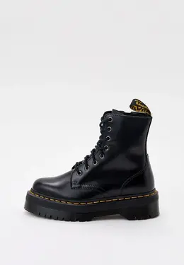 Dr. Martens: Чёрные ботинки 