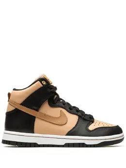 Nike: Чёрные кроссовки  Dunk High