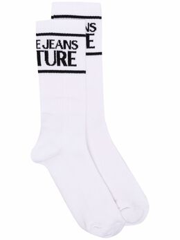 Versace Jeans Couture: Белые носки 