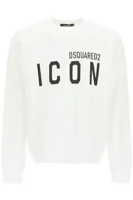 DSQUARED2: Белый свитшот  Icon