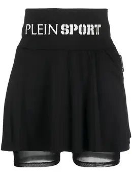 Plein Sport: Хлопковая юбка 