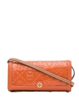 Tory Burch: Оранжевая сумка 