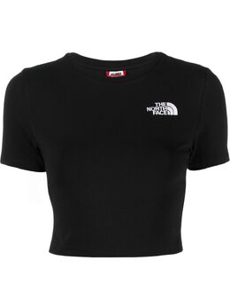 The North Face: Чёрная футболка  Logo