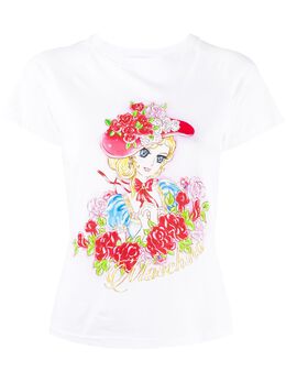 Moschino: Футболка с принтом 