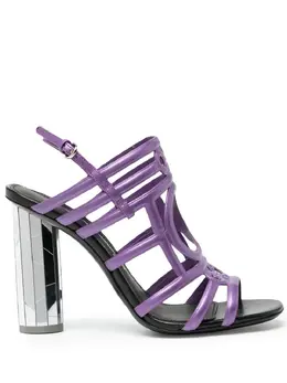 Salvatore Ferragamo: Фиолетовые сандалии 