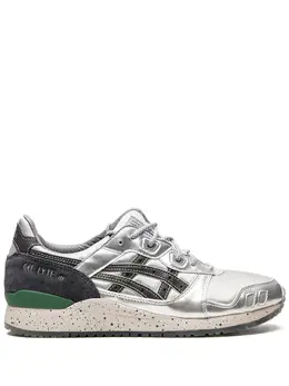 ASICS: Серебристые кроссовки  Gel-Lyte 3
