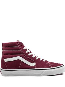 Vans: Красные кроссовки  Sk8-Hi