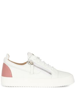 Giuseppe Zanotti: Белые кроссовки  Gail