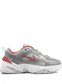 Nike: Серебристые кроссовки  M2K Tekno