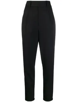 Saint Laurent: Чёрные брюки 