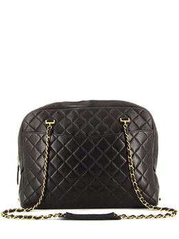 Chanel Pre-Owned: Чёрная сумка 