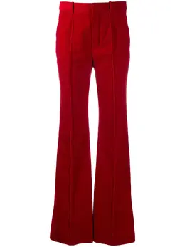 Saint Laurent: Прямые брюки 