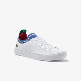 Lacoste: Белые кеды 