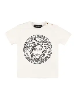 VERSACE: Футболка Medusa с принтом