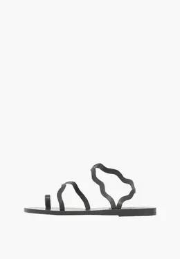 Ancient Greek Sandals: Чёрные сандалии 