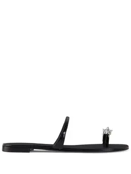Giuseppe Zanotti: Чёрные сандалии  Jayda