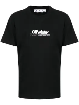 Off-White: Чёрная футболка 