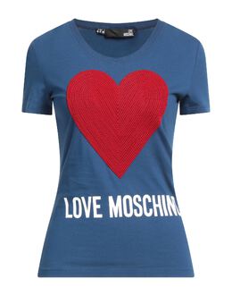 LOVE MOSCHINO: Футболка с блёстками 