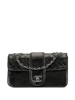 Chanel Pre-Owned: Чёрная сумка 