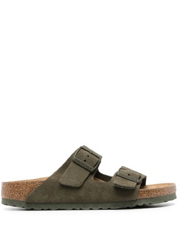 Birkenstock: Сандалии Arizona цвета хаки