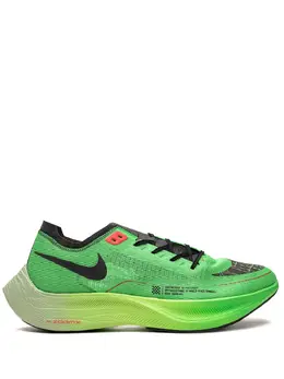 Nike: Зелёные кроссовки 