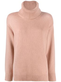 Valentino: Розовый свитер 