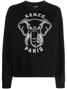 Kenzo: Хлопковый свитшот Jungle