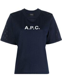 A.P.C.: Футболка с принтом