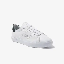 Lacoste: Белые кеды  Powercourt