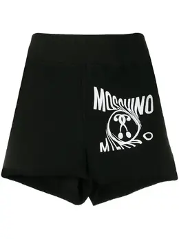 Moschino: Шорты с принтом 