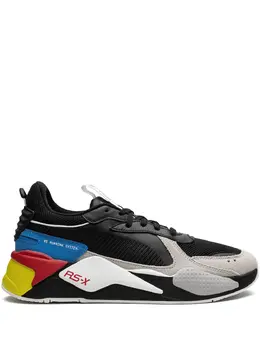 PUMA: Чёрные кроссовки  RS-X