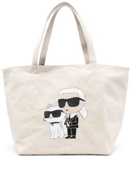 Karl Lagerfeld: Сумка-шоппер Ikonik Karl