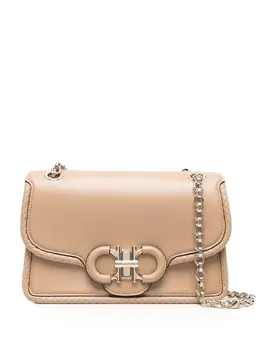 Salvatore Ferragamo: Коричневая сумка 