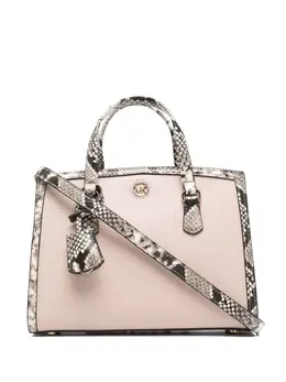 Michael Michael Kors: Розовая сумка-шоппер 
