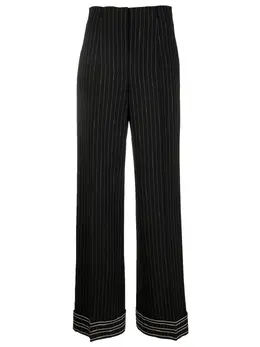 Alberta Ferretti: Чёрные брюки 