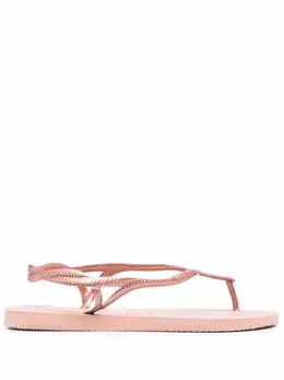 Havaianas: Розовые сандалии 