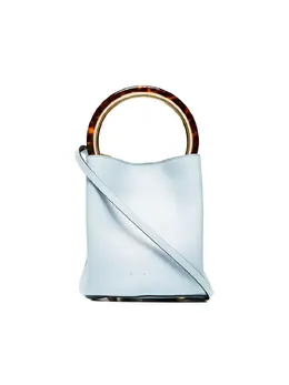 Marni: Голубая сумка  Pannier