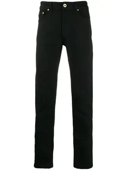 Versace Jeans Couture: Чёрные джинсы 