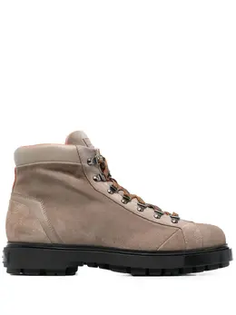 Santoni: Светлые ботинки 
