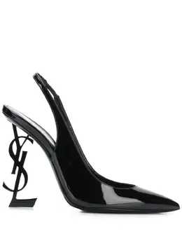 Saint Laurent: Чёрные туфли  Opyum